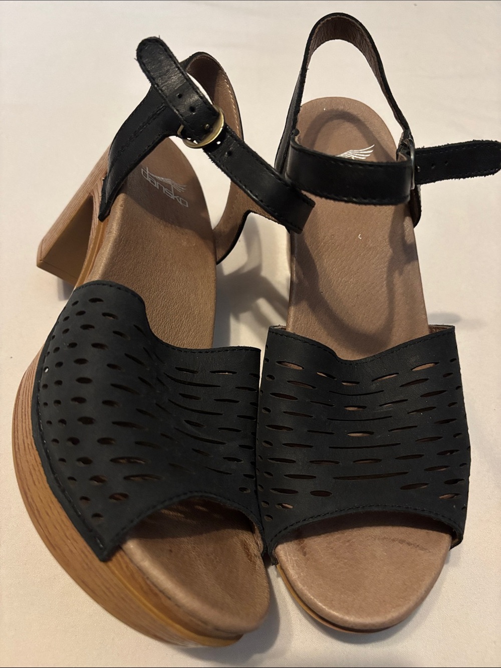 Dansko Denita Platform Sandals Size 38